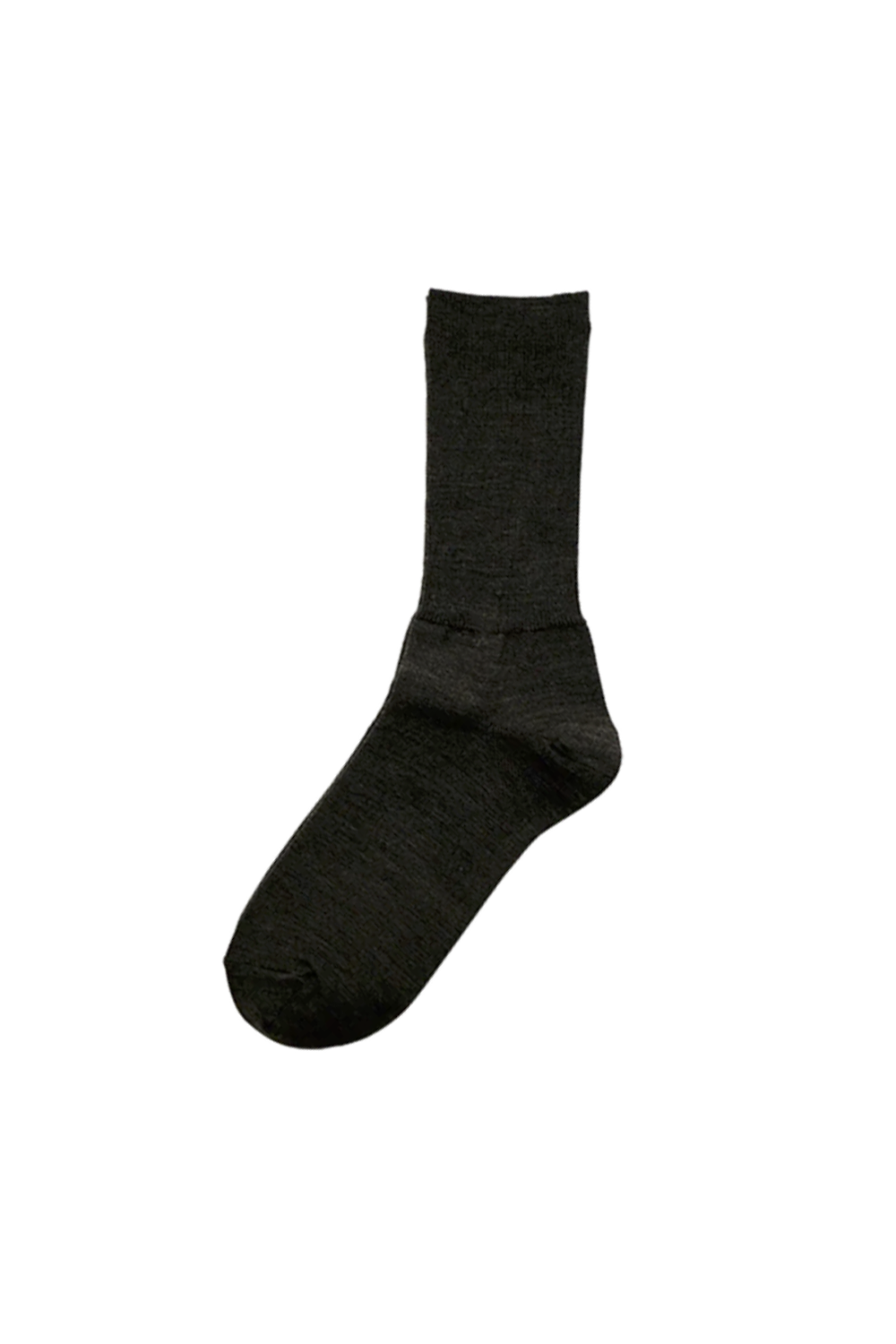 HK0104 Merino Wool Ribbed Socks, Brown