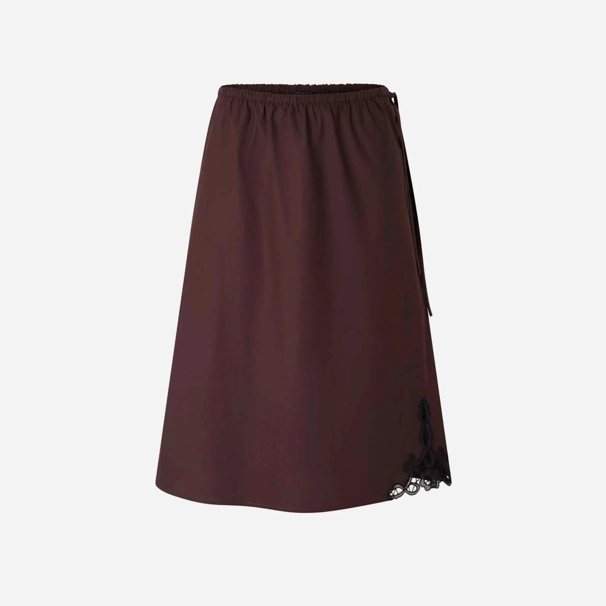 Houna skirt, Marron Fonce