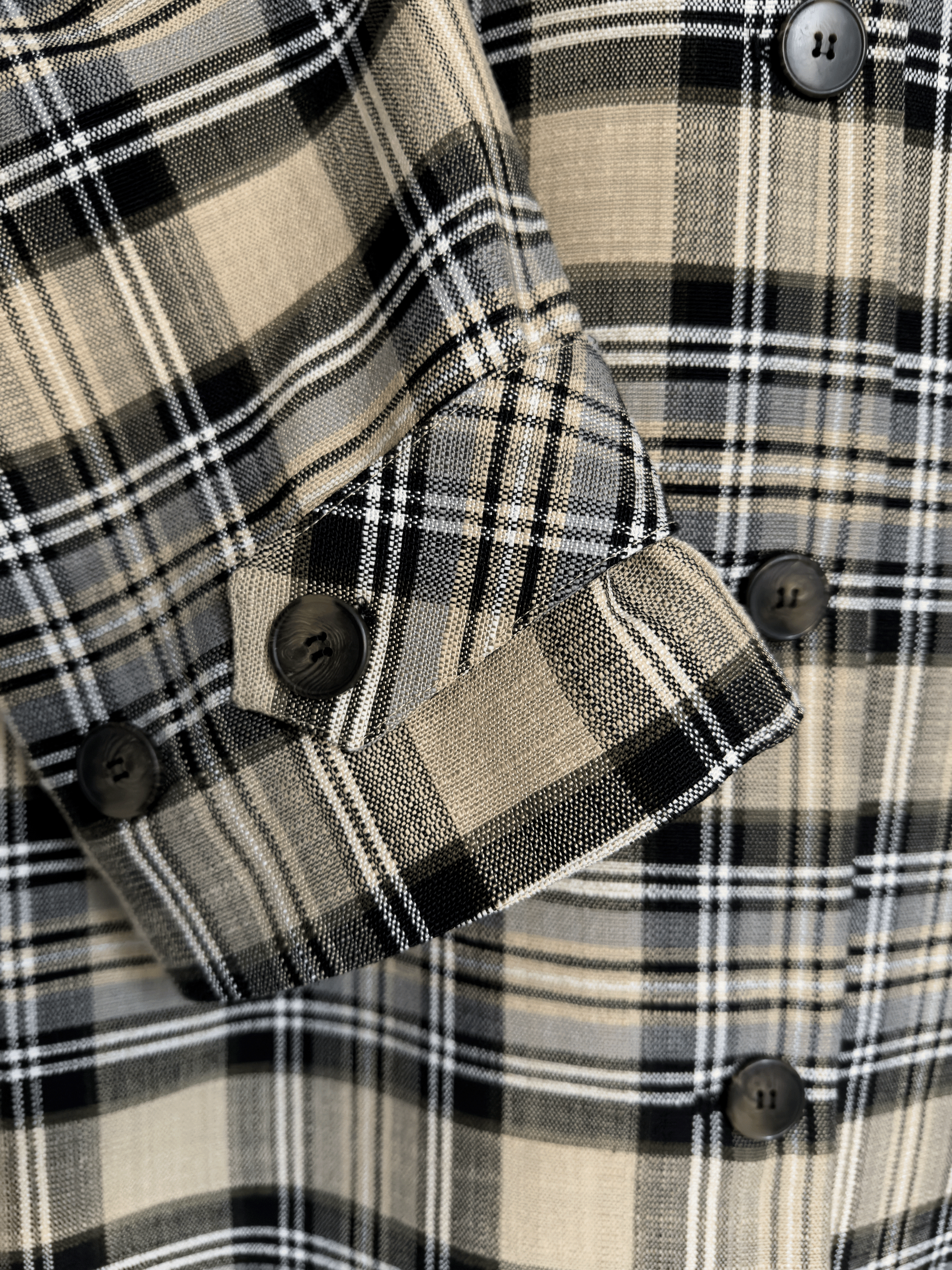 Summer Long Jacket, Big Check