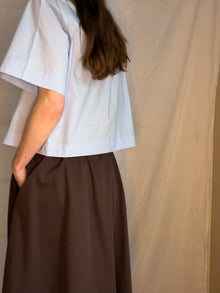 Amanda SS Shirt, Light Blue