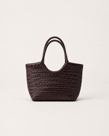 Håndflettet mini taske