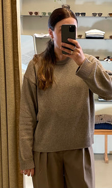 aeterna knit no.1, Natural Mélange