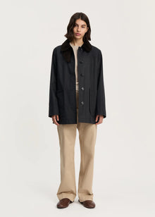 Jamie Jacket Ripstop Oilskin, Antracite