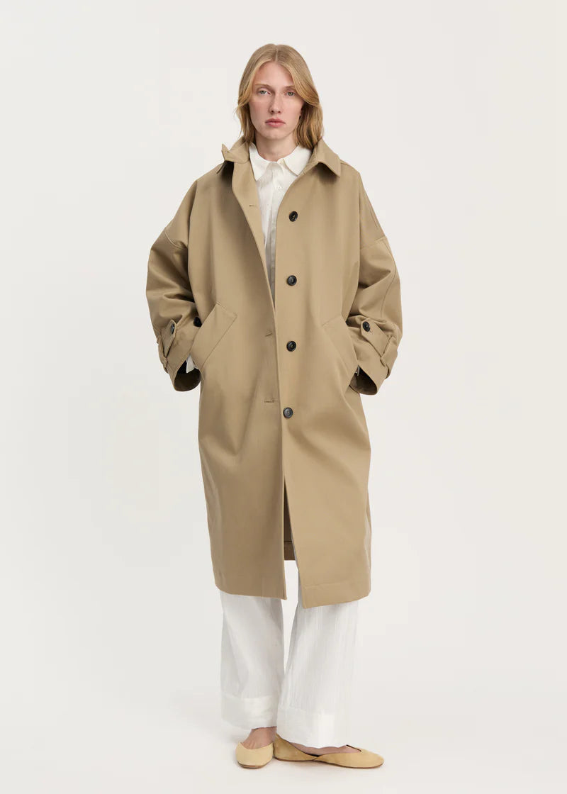 Jo Coat Twill, Classic Khaki