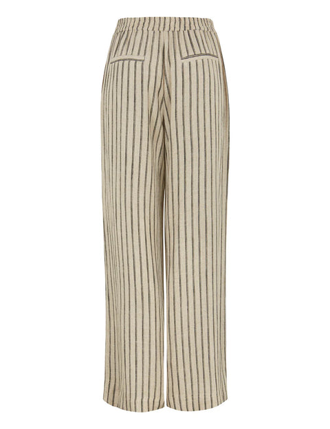 Kasia Pants, Pure Cashmere Pinstripe