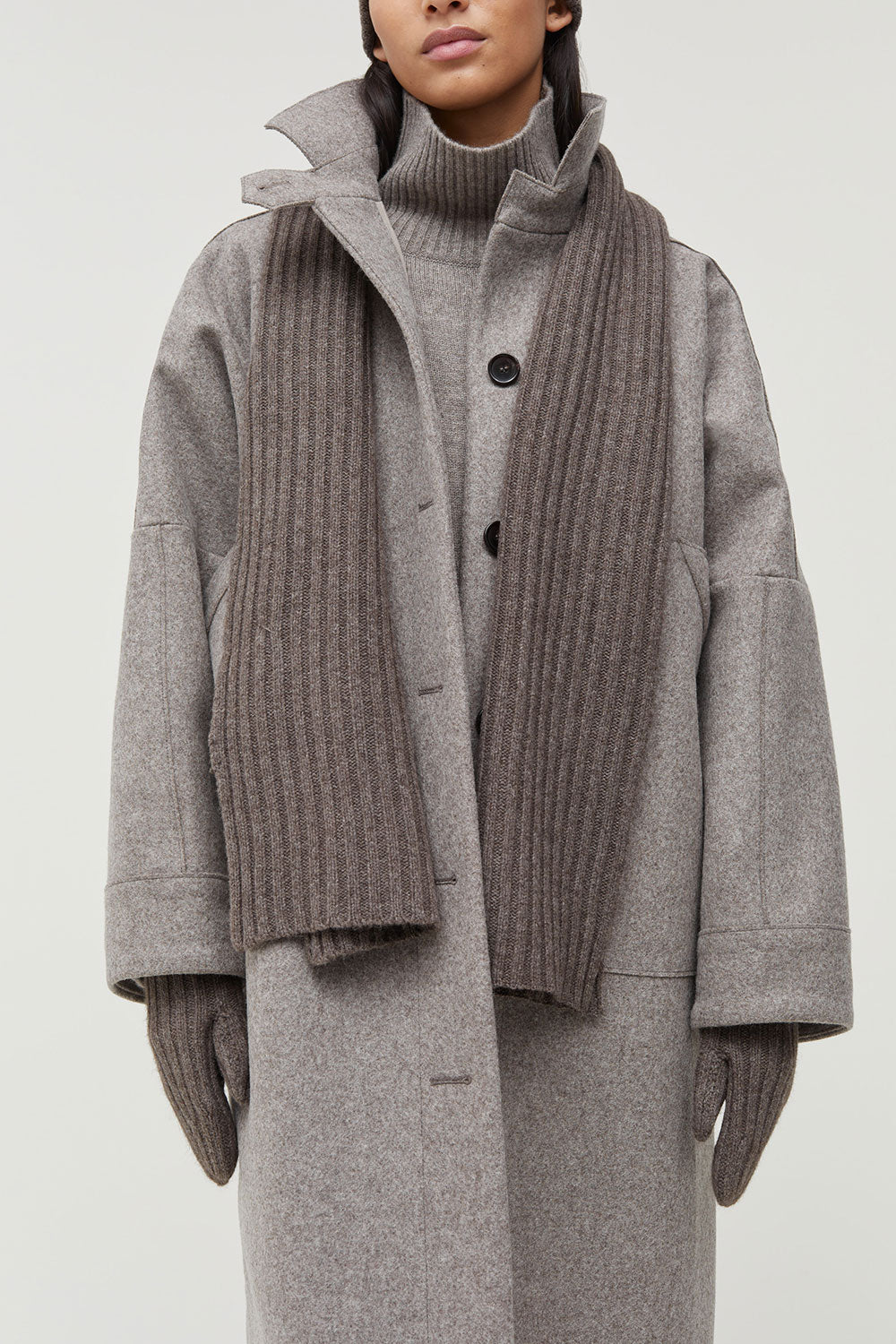 Kirk yak-tørklæde, Pure Light Brown
