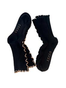 Kusama Socks 2 pack, Black