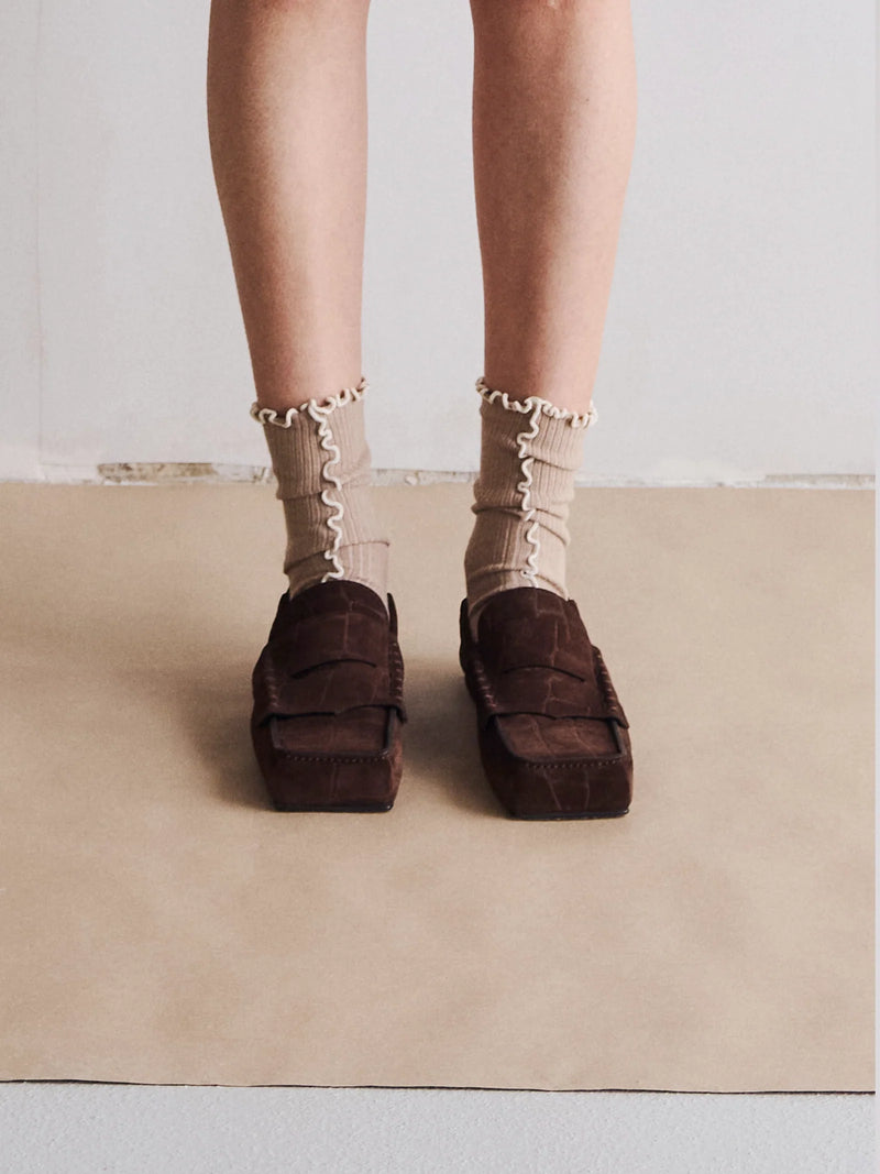 Kusama Socks 2 pack, Beige