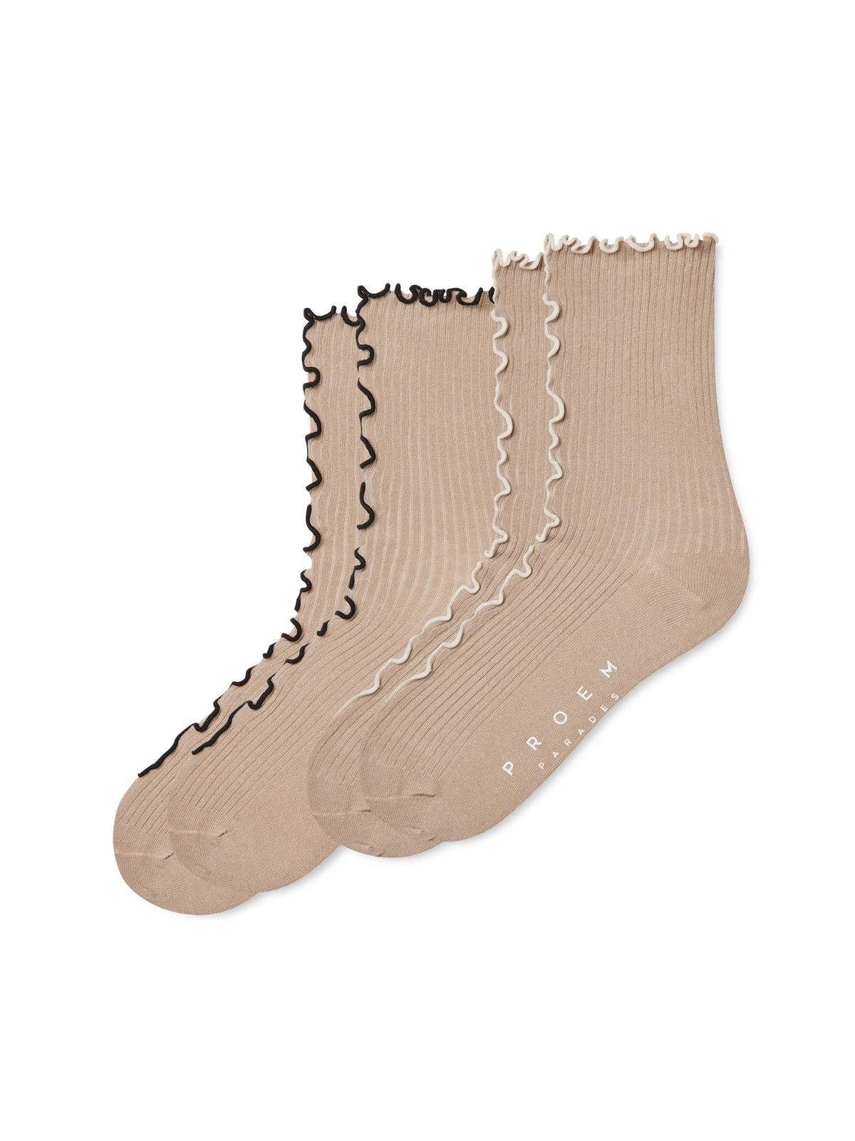 Proem Parades Kusama Socks camel 2-pak
