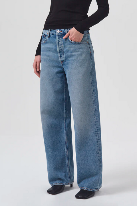 Low Slung Baggy Jeans in Libertine