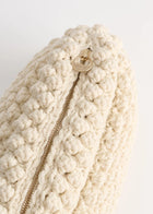 Linn Clutch, Pure Ecru