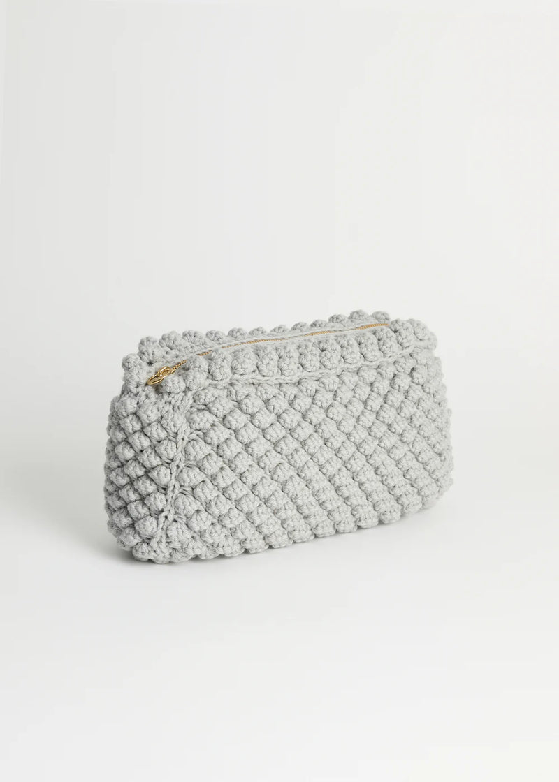 Linn Clutch, Warm Grey