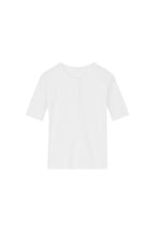 Liv henley Tee, Optic White