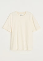 Lui Circular Tee, Pure Ecru