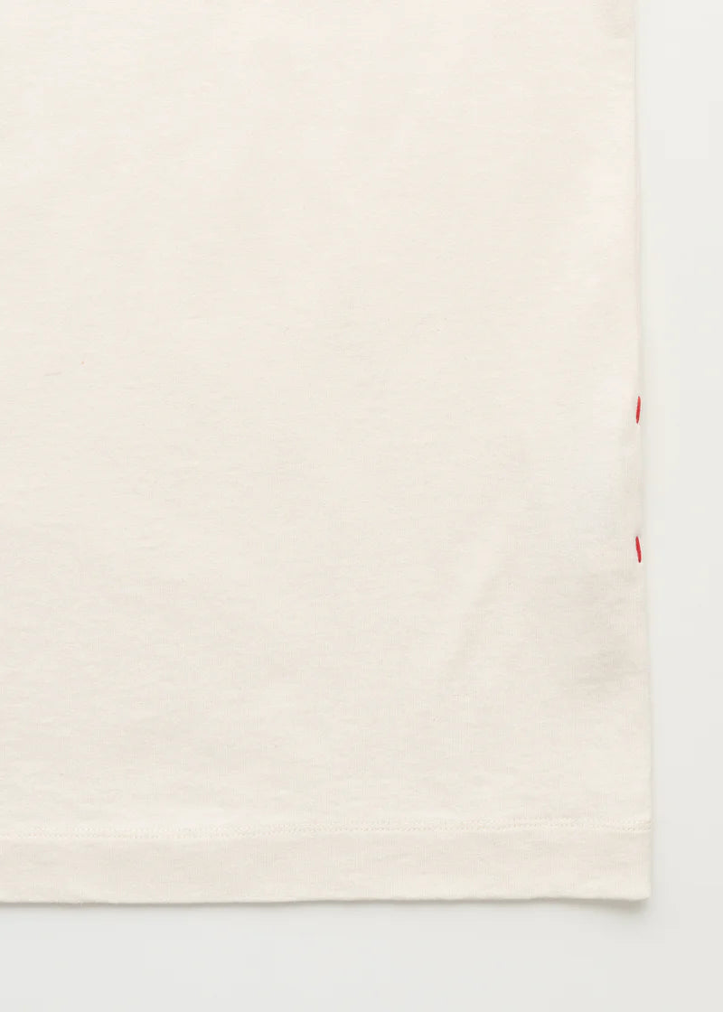 Lui Circular Tee, Pure Ecru