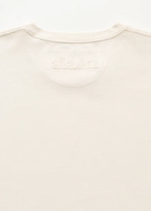 Lui Circular Tee, Pure Ecru