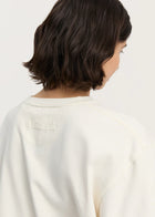 Lui Circular Tee, Pure Ecru