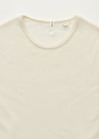 Lumae Tee Pure Ecru detalje