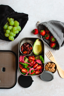 Lunch Box Matte Black, 1000 ml