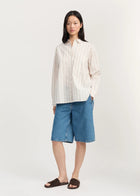 Lynette Shirt Champetra, Mix Merlot