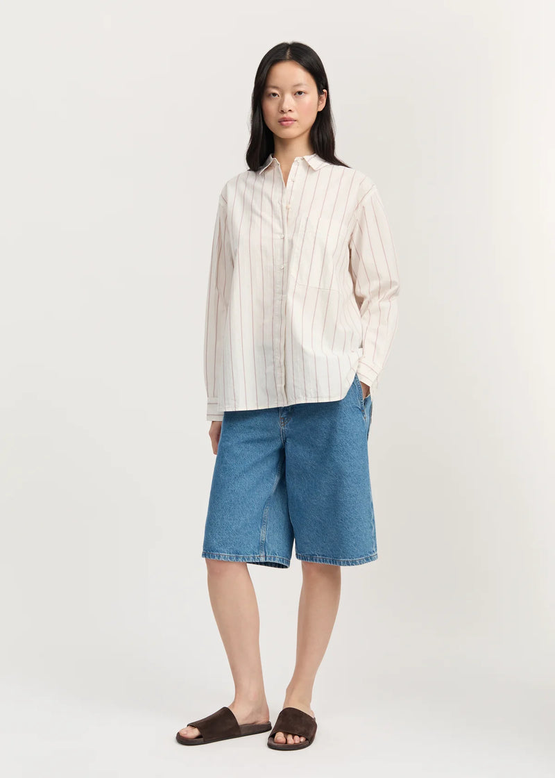 Lynette Shirt Champetra, Mix Merlot