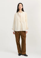 Lynette Shirt, Pure Ecru
