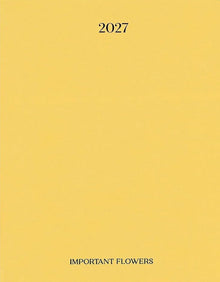 The Important Flowers Planner 2027 kalender forside
