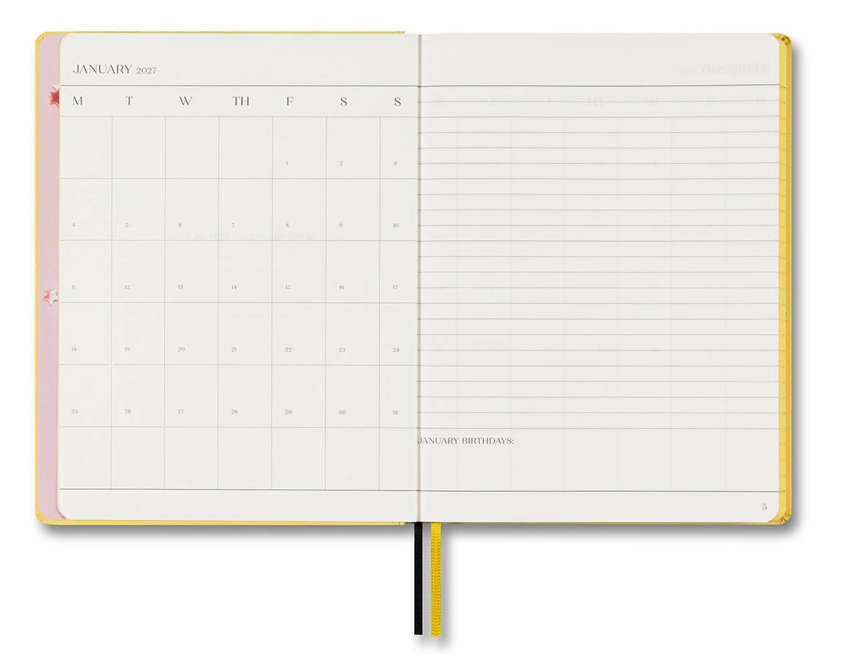 The Important Flowers Planner 2027 opslag