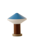 Whipped portable lampe Sky Blue tændt