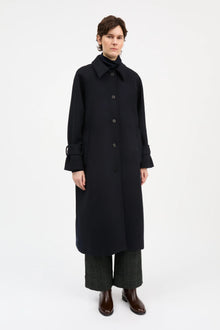 Macy Coat, Dark Navy