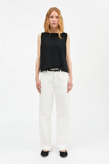 Maddy Straight Jeans, Off White