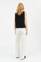 Maddy Straight Jeans, Off White