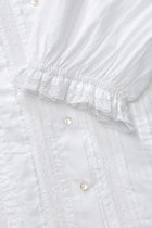 Magnolia short sleeve blouse, Optic White