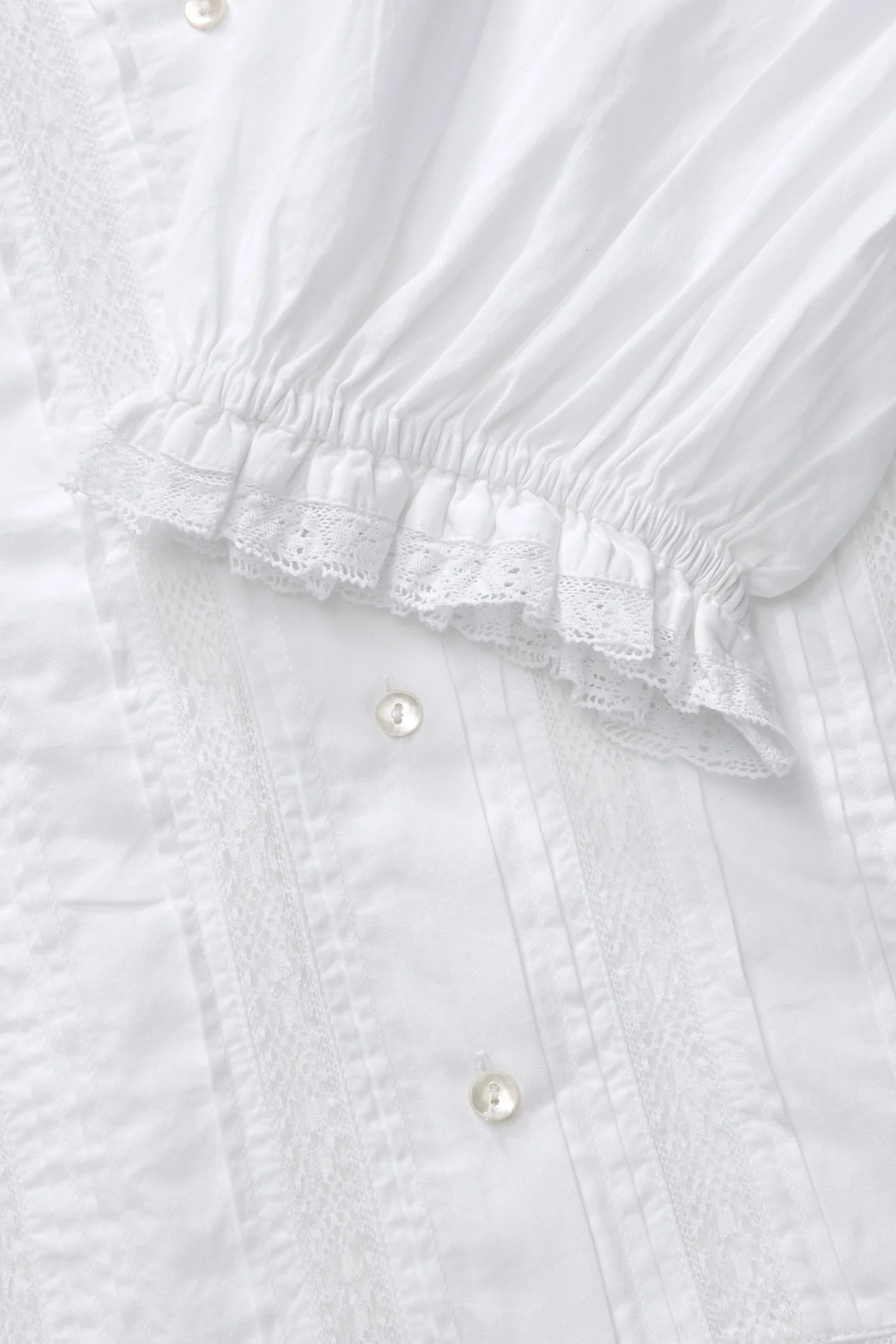 Magnolia short sleeve blouse, Optic White