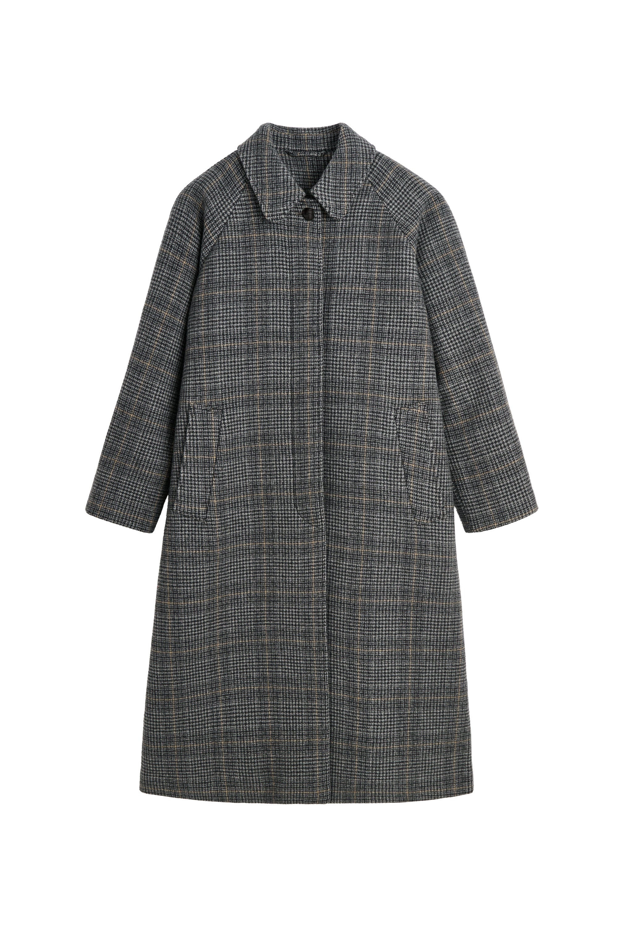 Mary Coat, Grey check