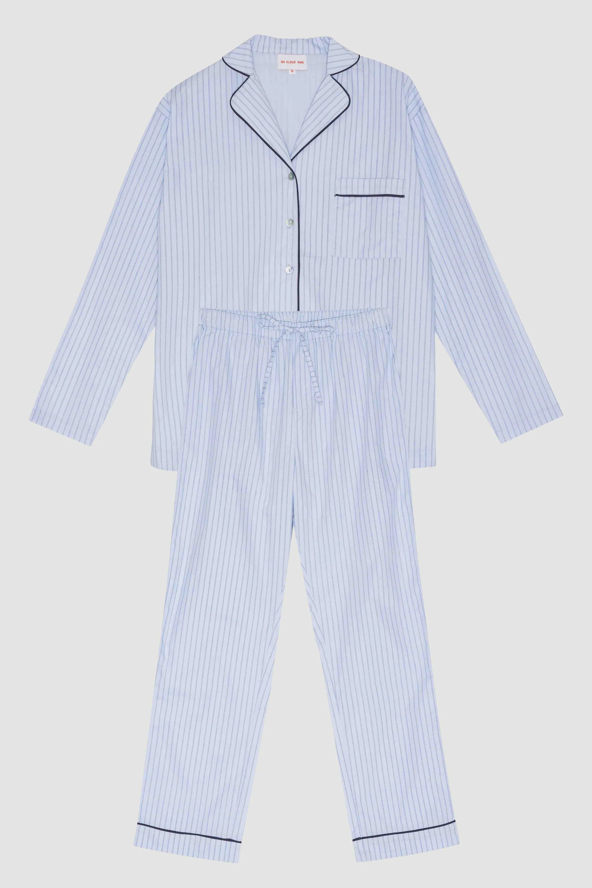 Pyjamas, Light Blue Stripes
