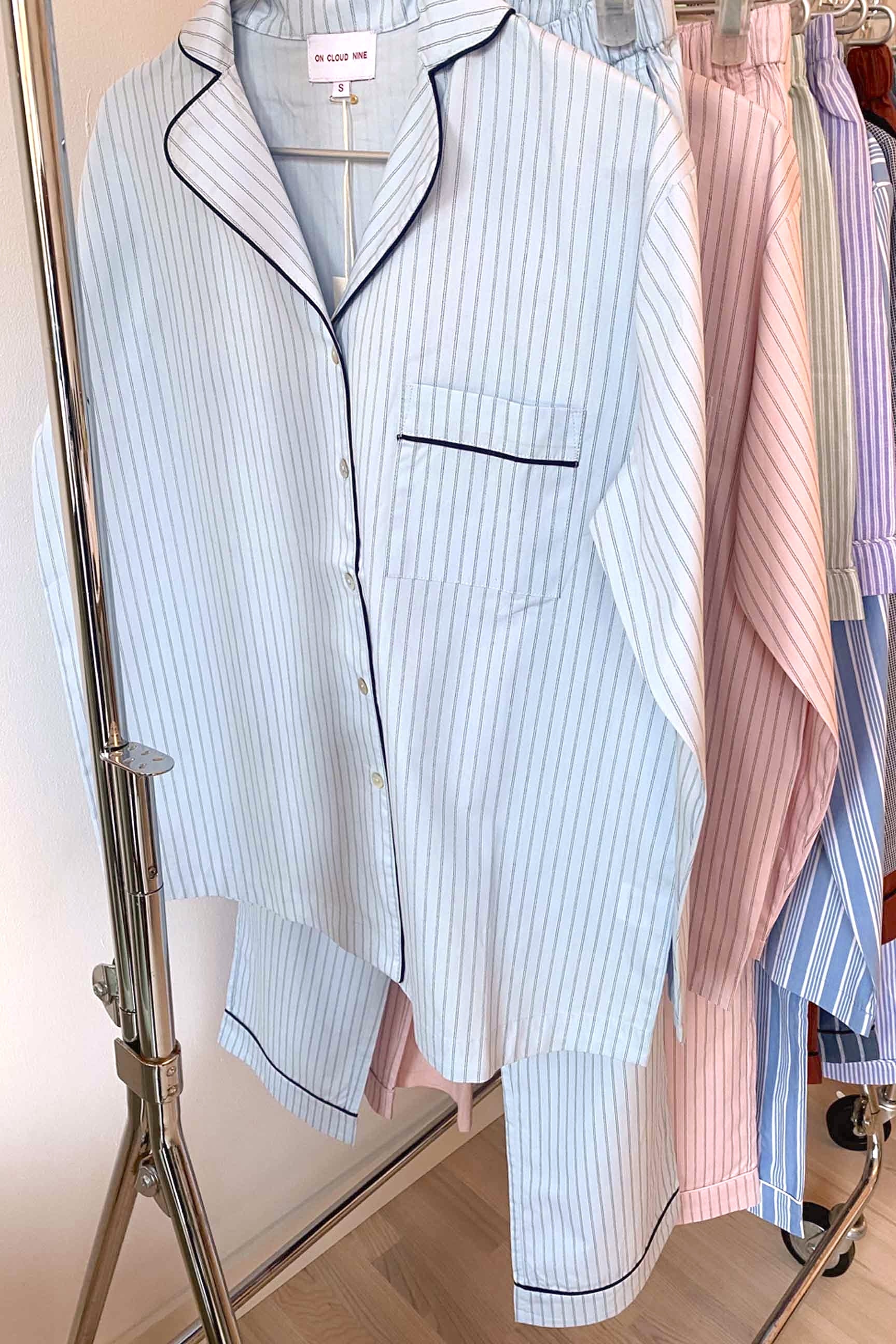 Pyjamas, Light Blue Stripes