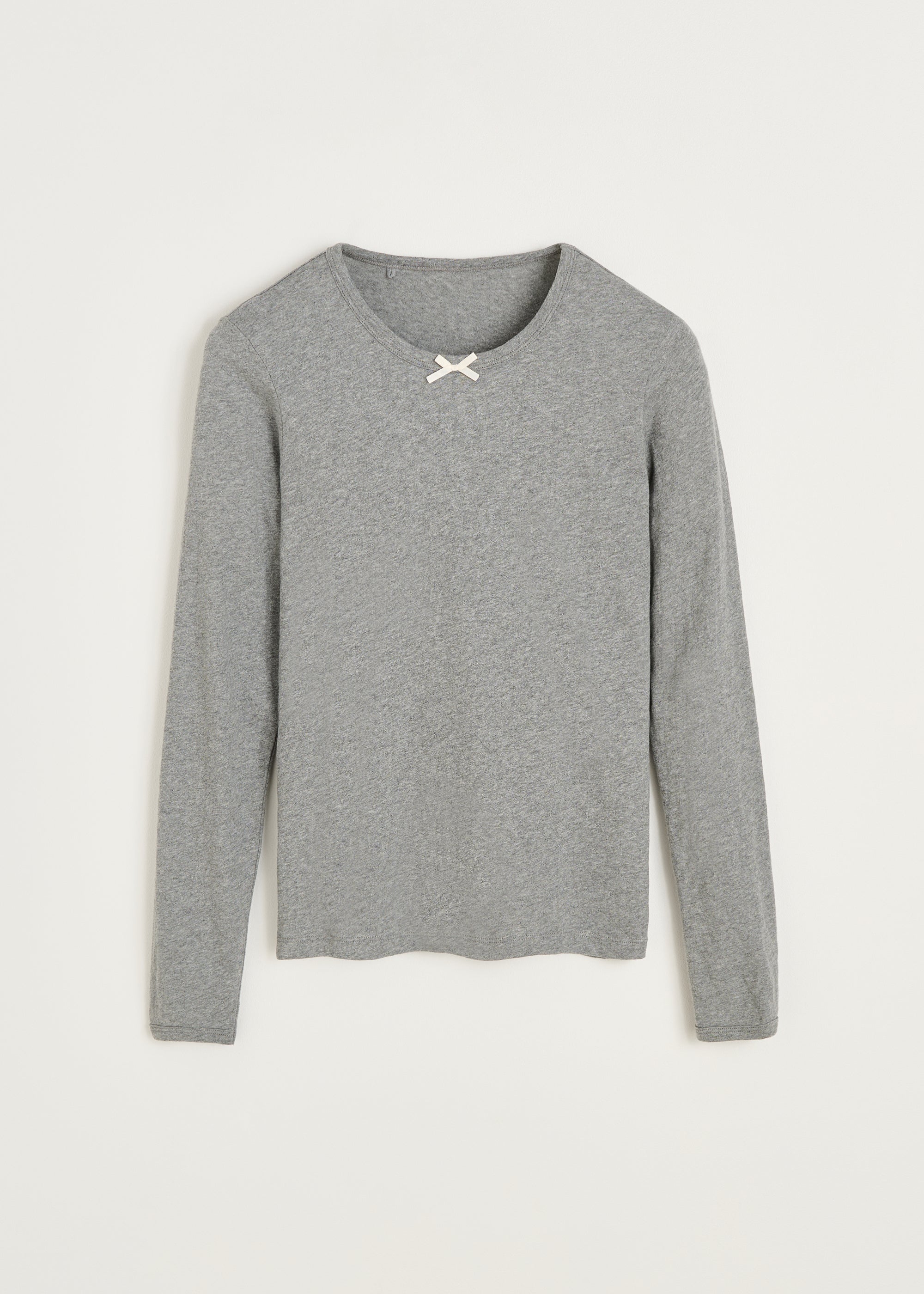 Messhu Long Sleeve Melange 3254, Grey Melange