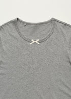 Messhu Long Sleeve Melange 3254, Grey Melange