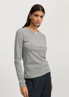 Messhu Long Sleeve Melange 3254, Grey Melange