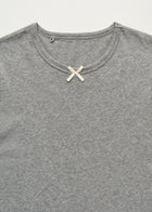 Messhu Tee Melange 3253, Grey Melange