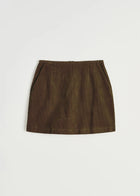 Mini Skirt Corduroy, Bark