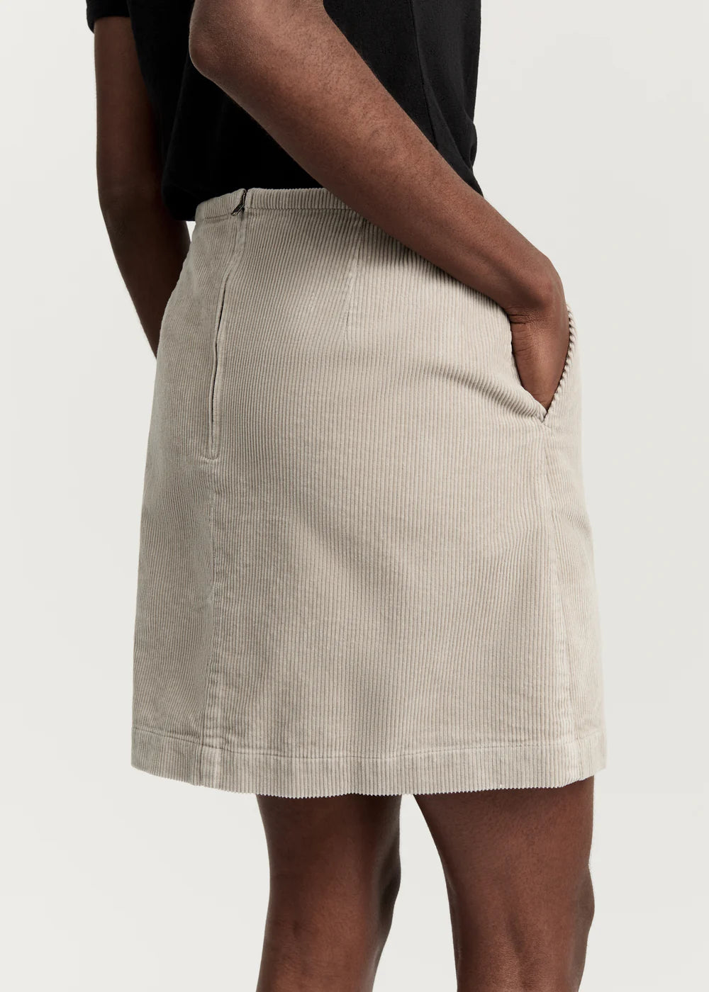 Mini Skirt Corduroy, Bark