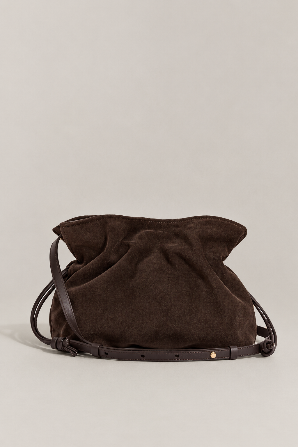 Camilla Bag, Suede Espresso