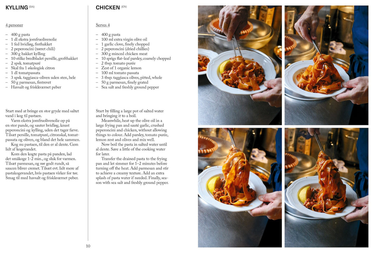Easy Pasta kogebog opslag