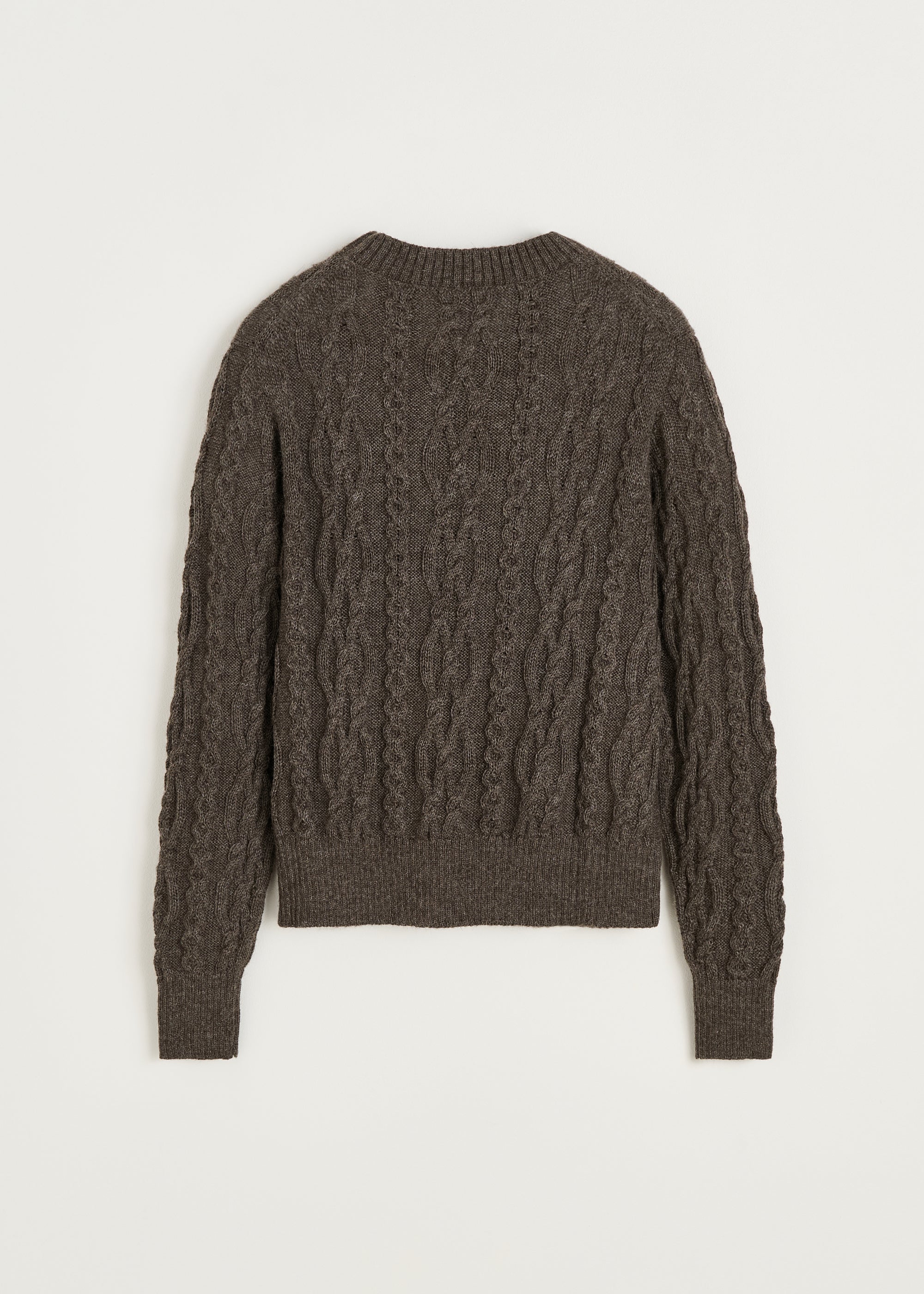 Orenda sweater lamauld Pure Smokey Brown