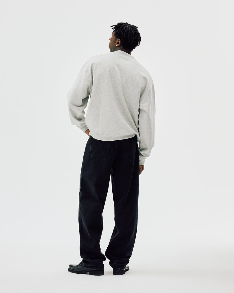 Oversized Crewneck All Field Apparel, Cloudy Grey
