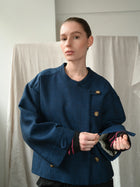 Mimi Indigo Wool Jacket,
