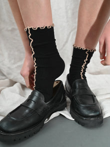 Kusama Socks 2 pack, Black
