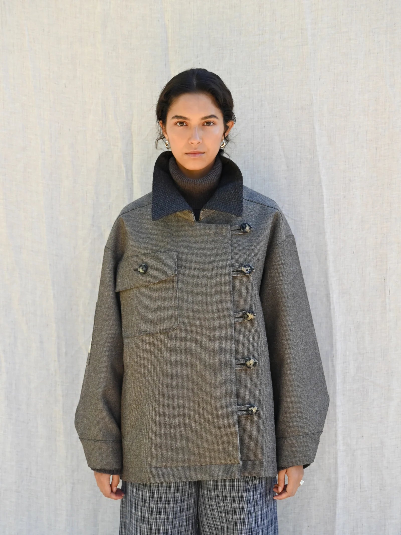 Betty Brown Wool Jacket